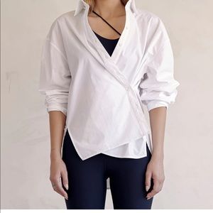 Carbon 38 Oversized Button Up